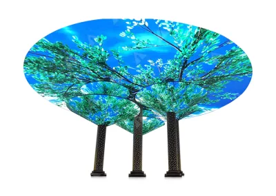 Altavoz creativo para interiores / Pantalla LED de árbol